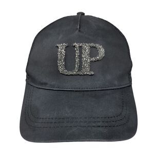 UP Bling Strapback Mesh Back Trucker Hat Black One Size Urban Peak